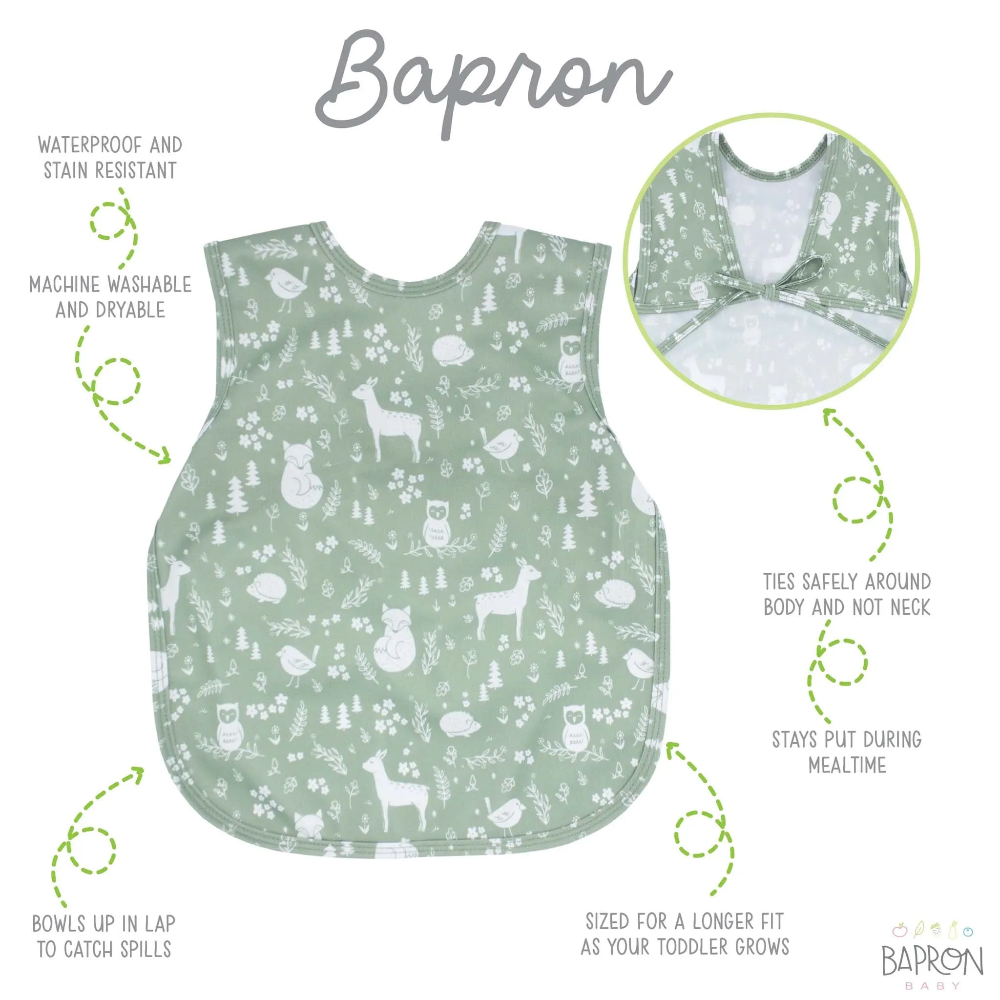 BapronBaby Toddler Bib (6m )