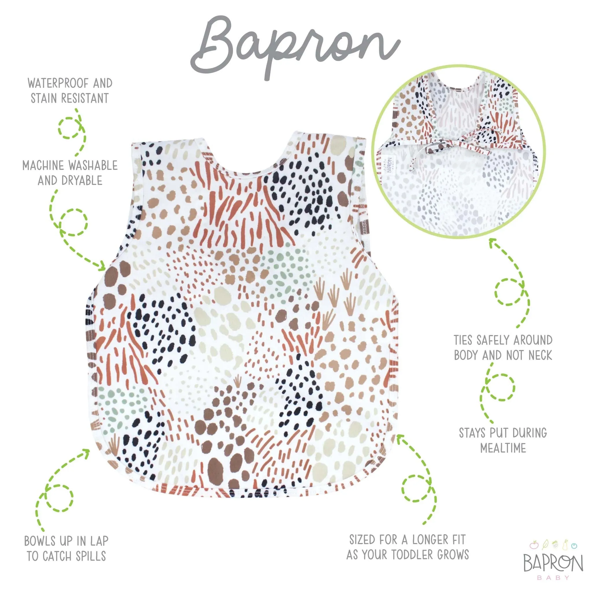 BapronBaby Toddler Bib (6m )