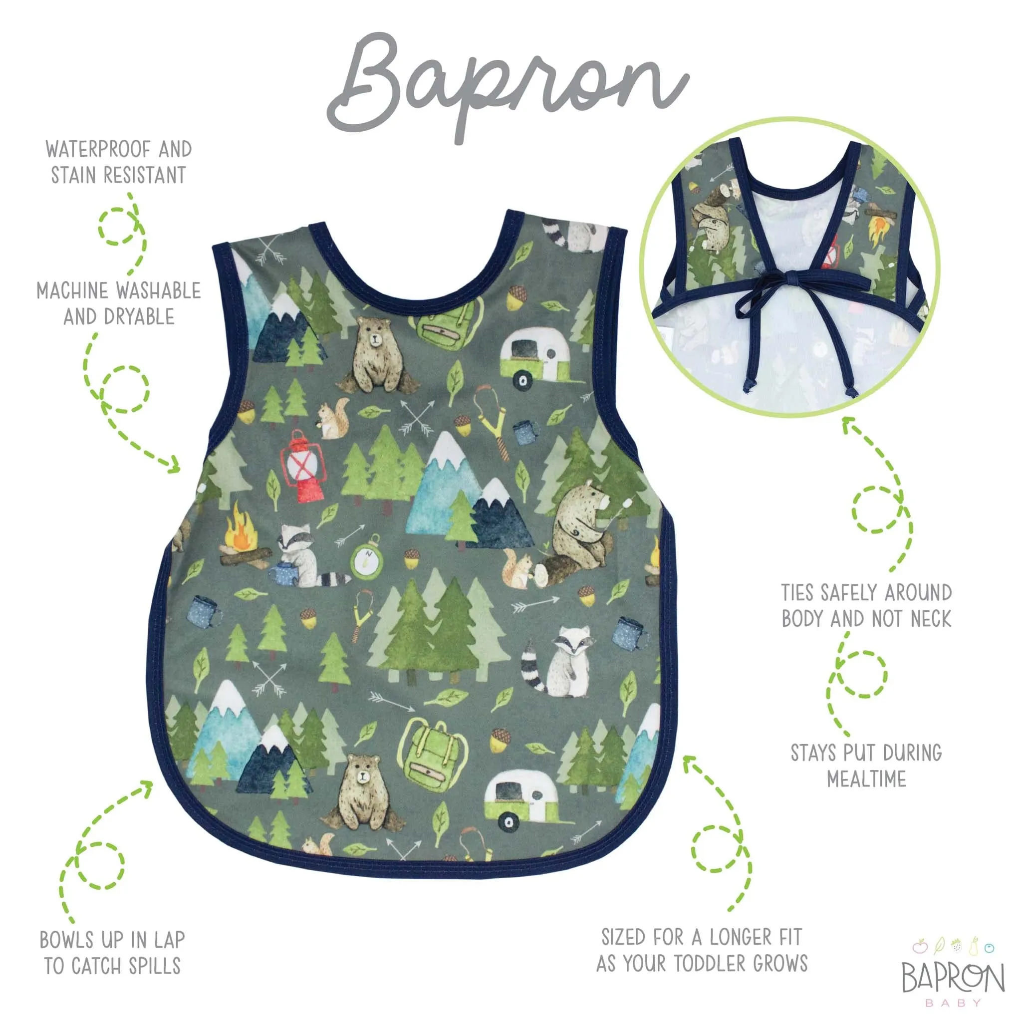 BapronBaby Toddler Bib (6m )