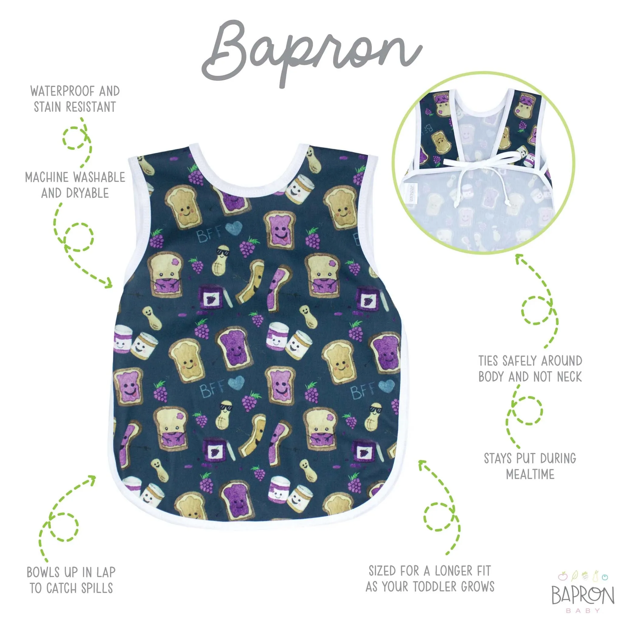 BapronBaby Toddler Bib (6m )