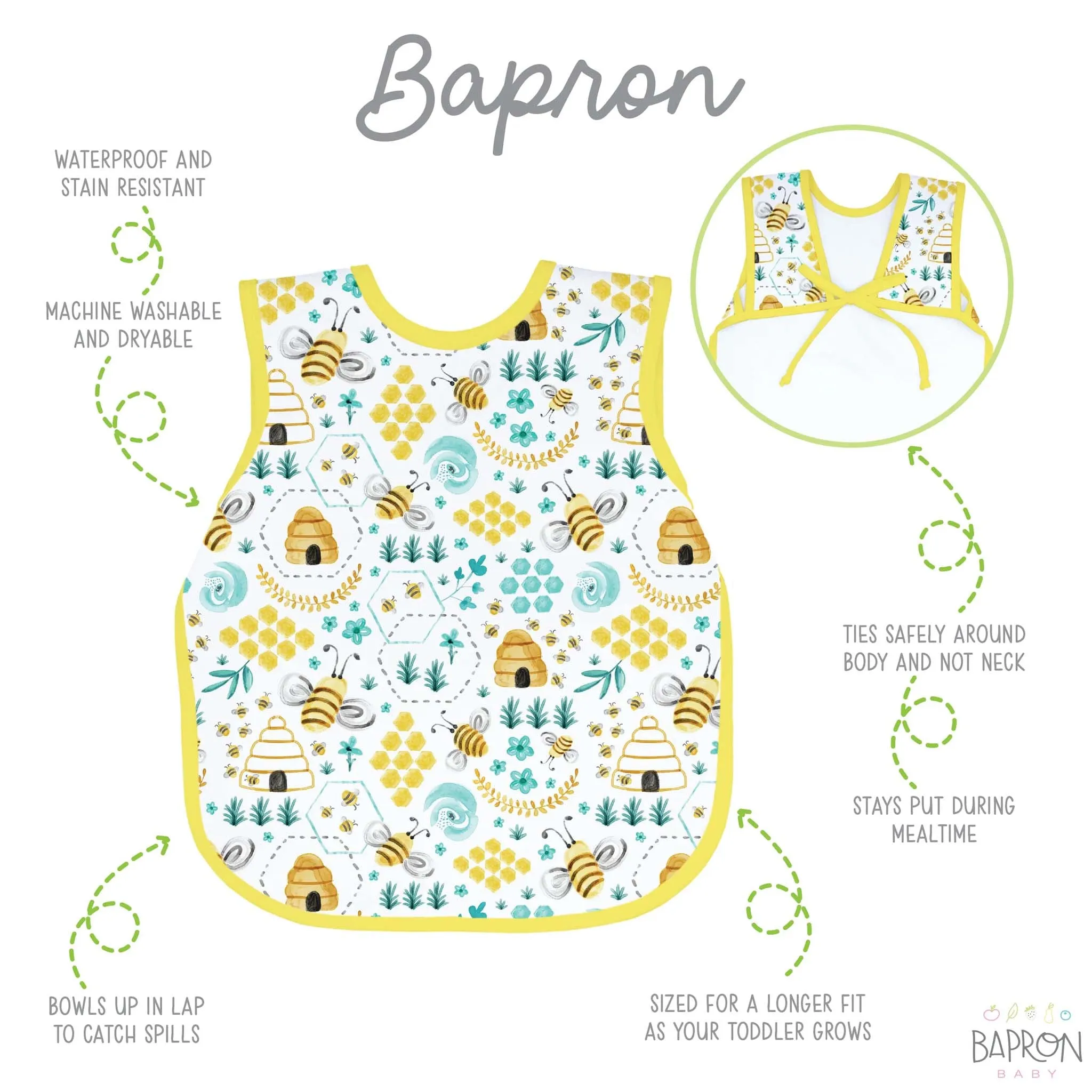 BapronBaby Toddler Bib (6m )