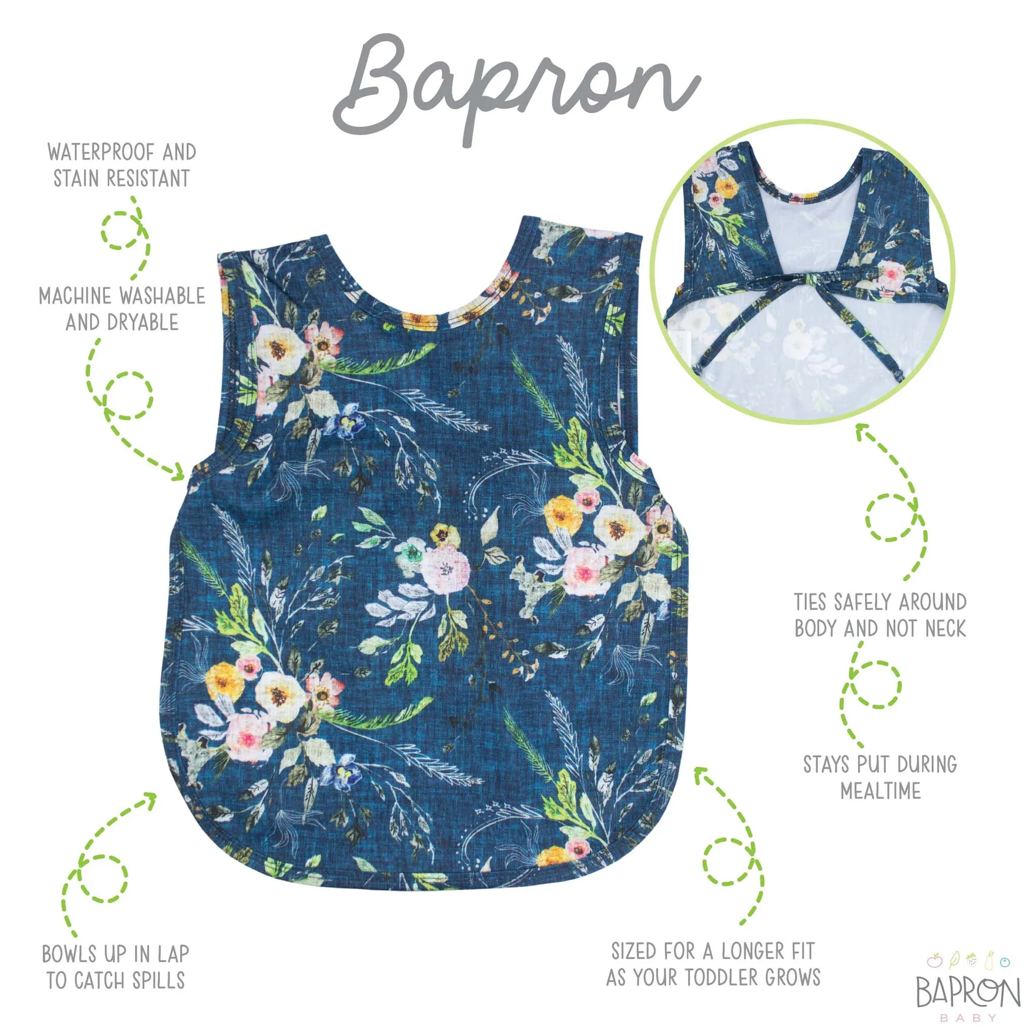 BapronBaby Toddler Bib (6m )