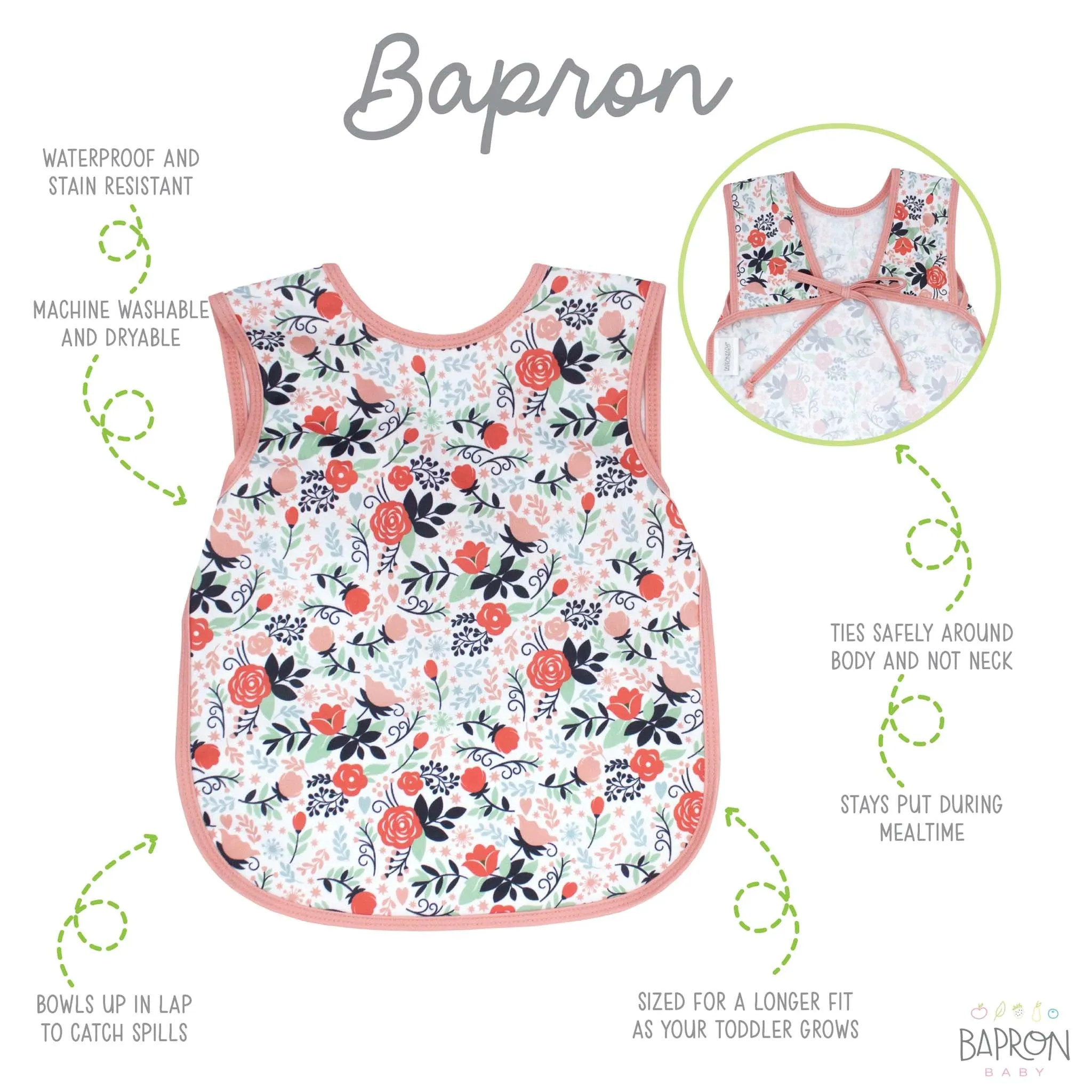 BapronBaby Toddler Bib (6m )