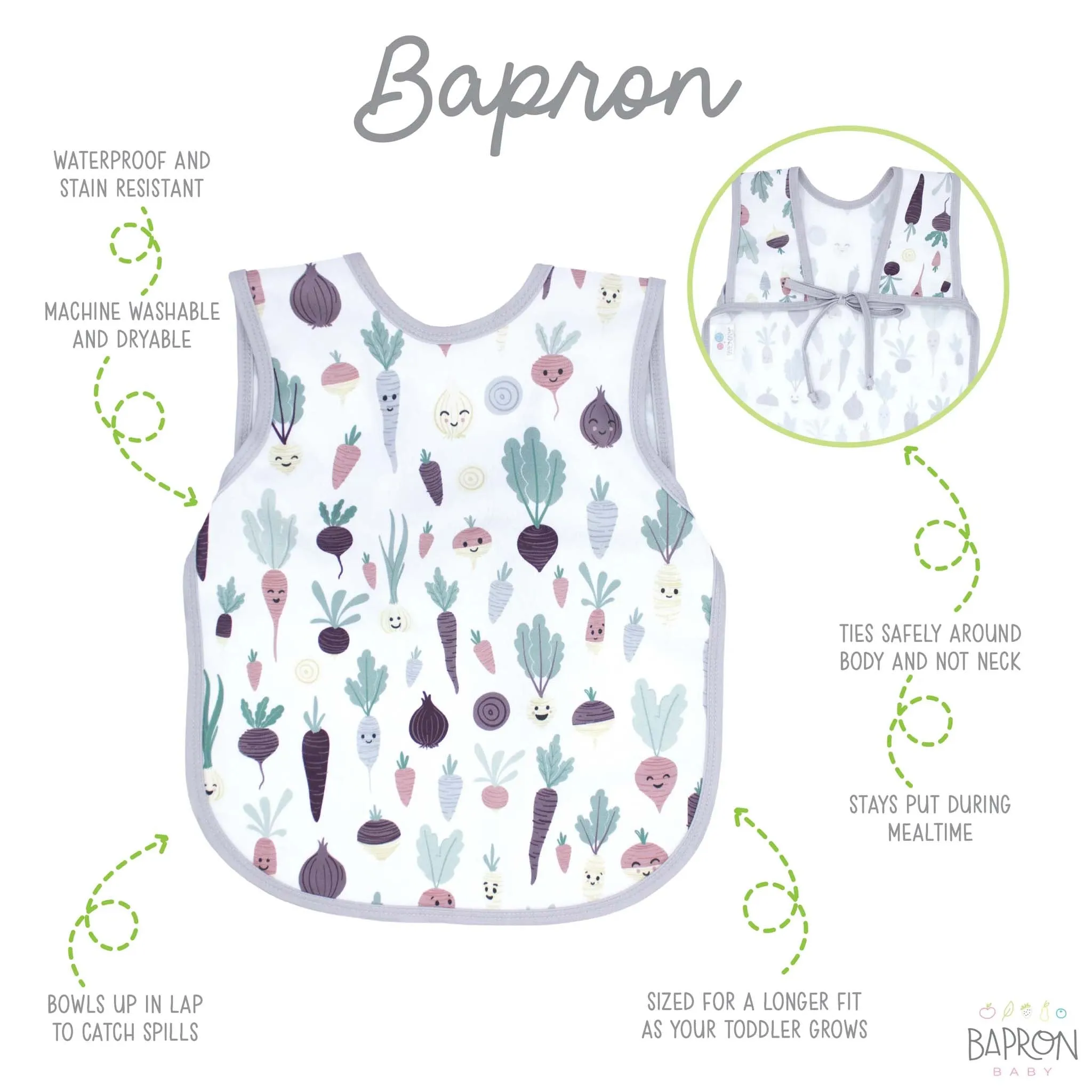 BapronBaby Toddler Bib (6m )