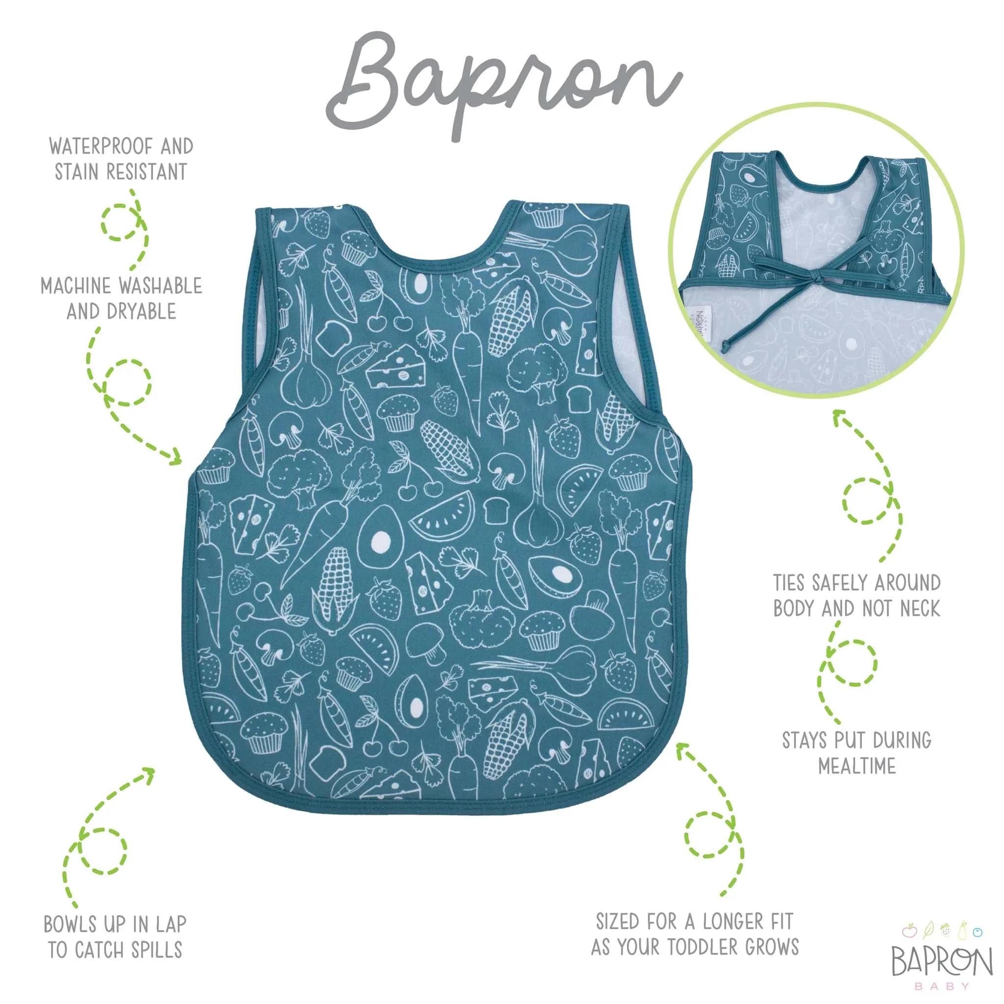 BapronBaby Toddler Bib (6m )