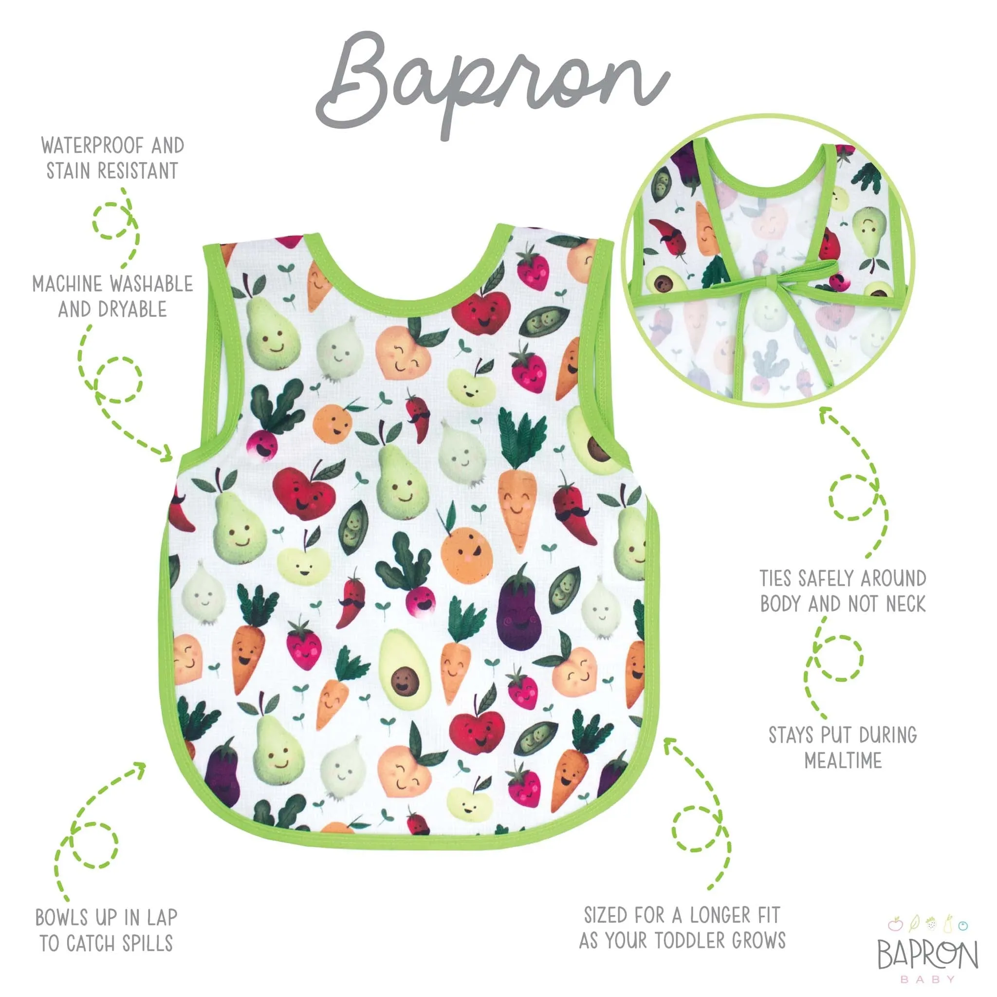 BapronBaby Toddler Bib (6m )