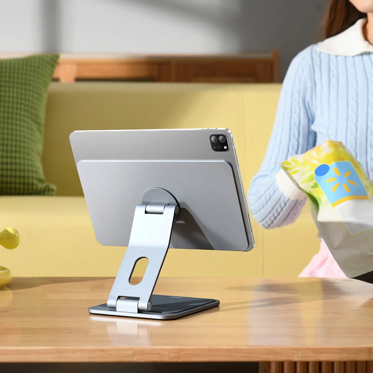 Baseus Aluminum Alloy MagStable Magnetic Foldable Stand for 12.9" , 11" , 10" Inch Tablets iPad