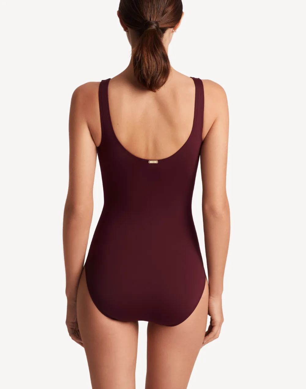 Beach Club Solids Ring Underwire One Piece