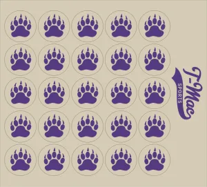 Bear Claw Mini Award Decals