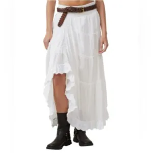 Beautiful hi/lo maxi skirt, BOHO SIZE LARGE