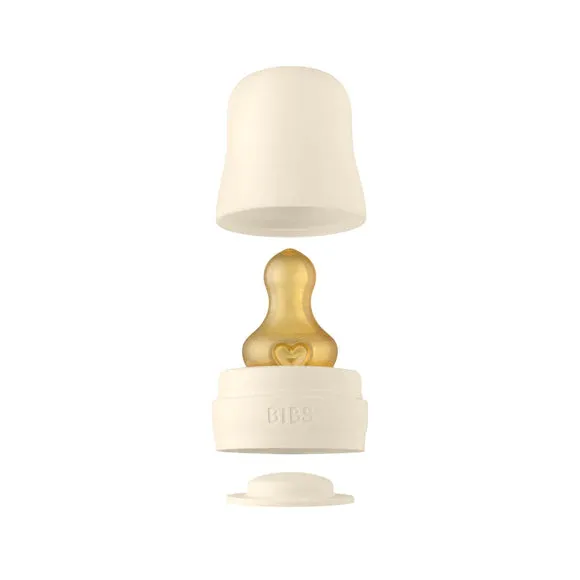 BIBS Baby Glass Bottle Complete Set 225ml | Ivory