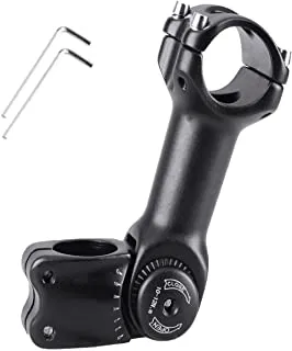 Bikelane Adjustable Alloy Ahead 28.6mm Stem, Ext. 90mm, Bar Bore Diameter 25.4mm