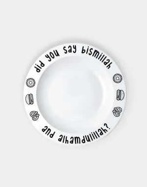 Bismillah Plate