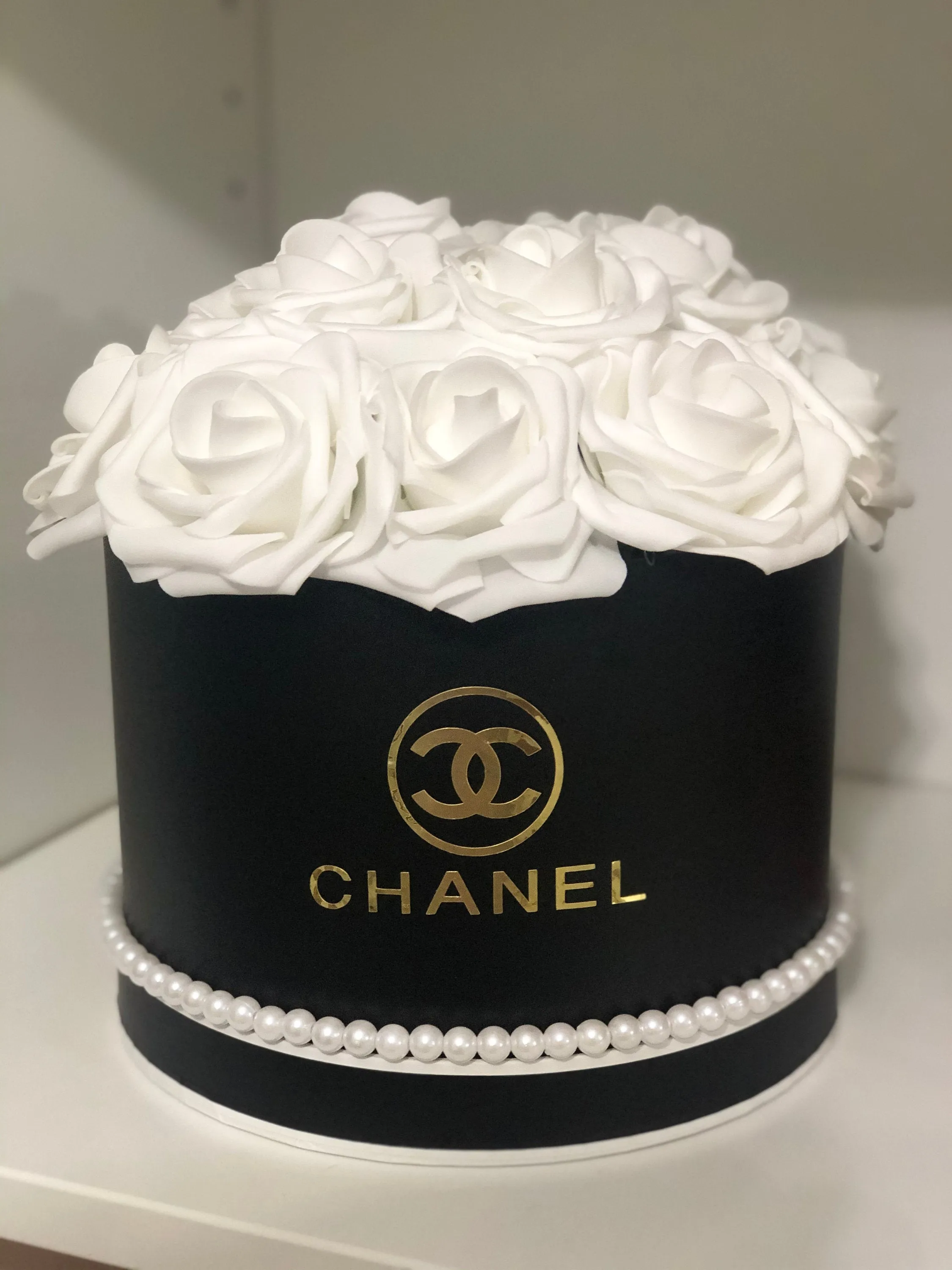 Black Flower Box Bouquet