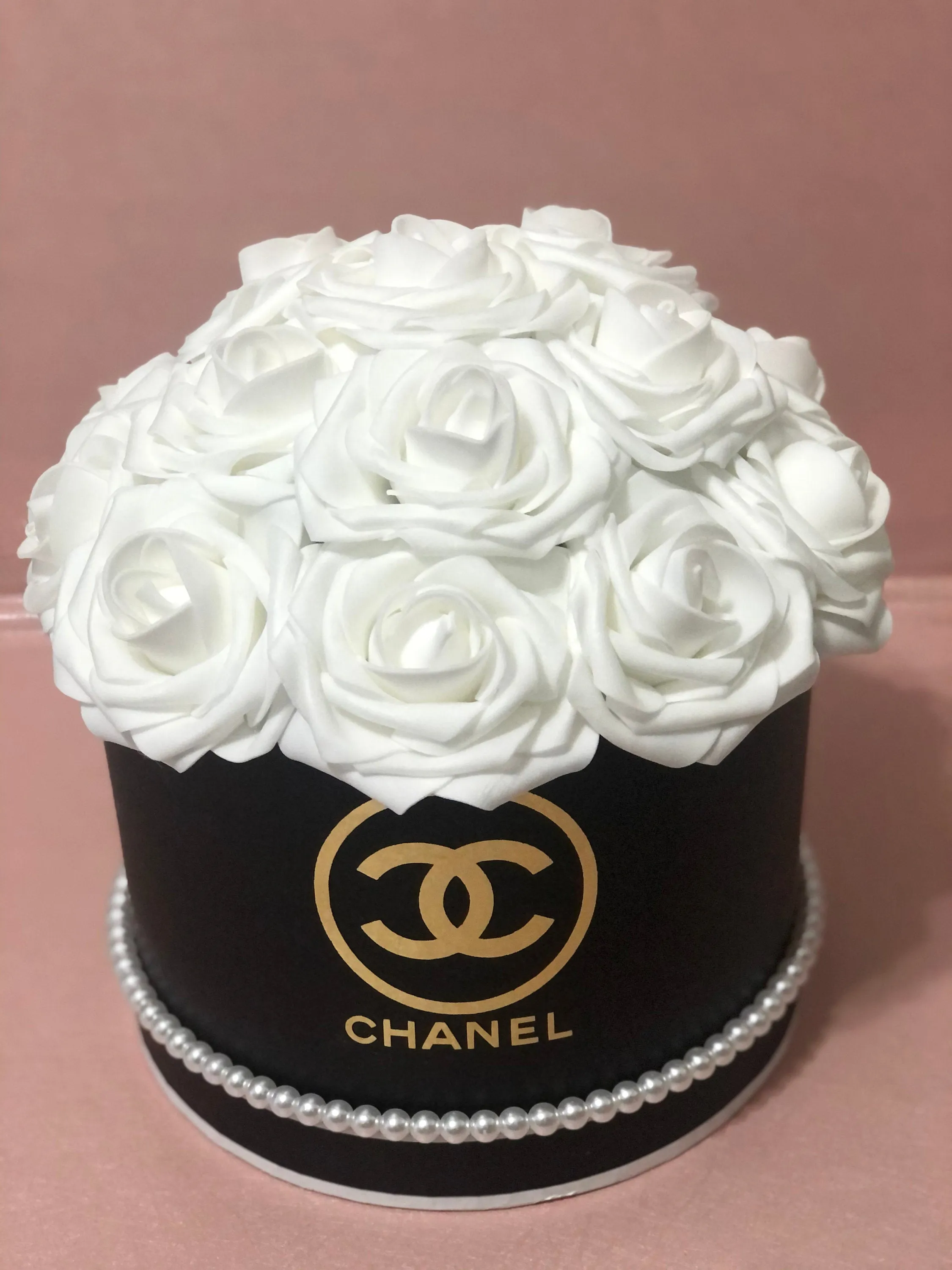 Black Flower Box Bouquet