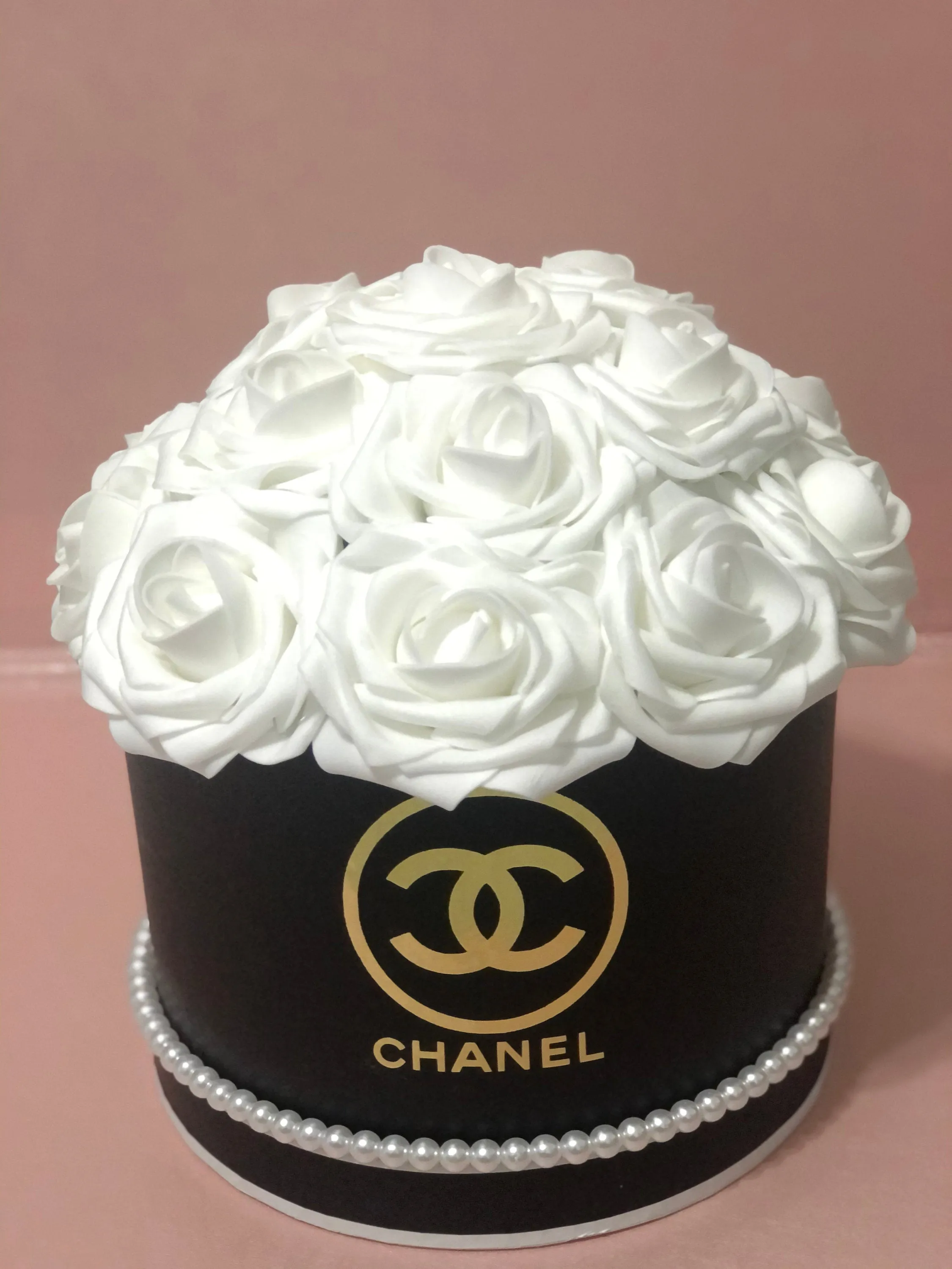 Black Flower Box Bouquet