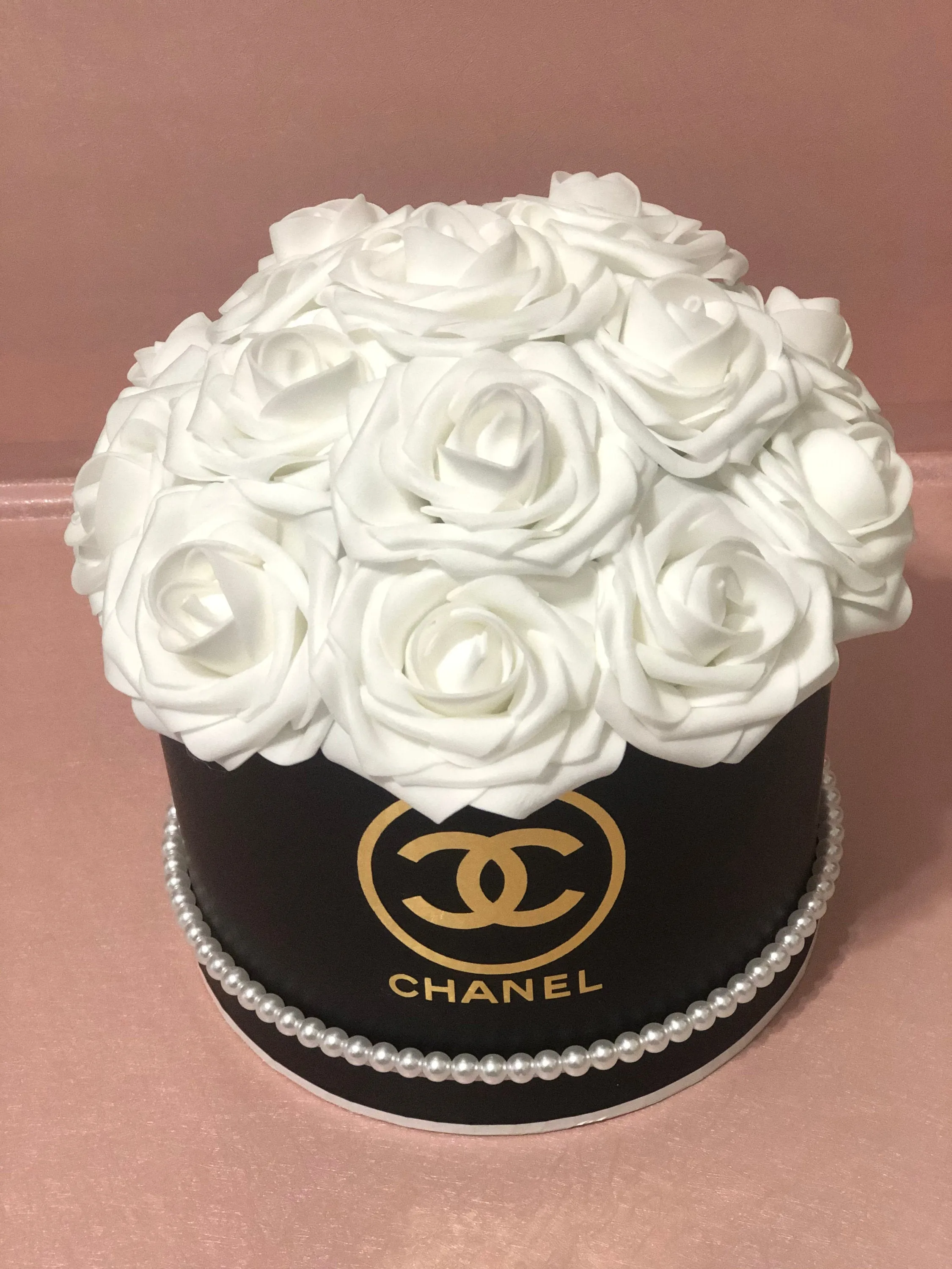 Black Flower Box Bouquet