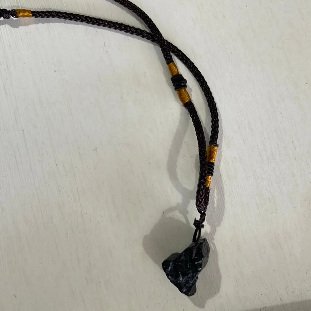 Black tourmaline necklace