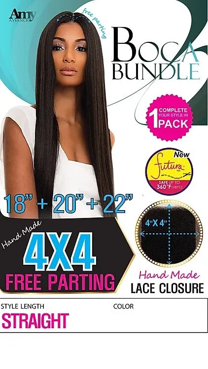 Boca Mink Straight (3 Pcs)