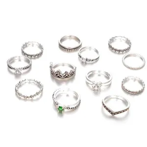 Bohemian Cluster Rings (Set of 12)