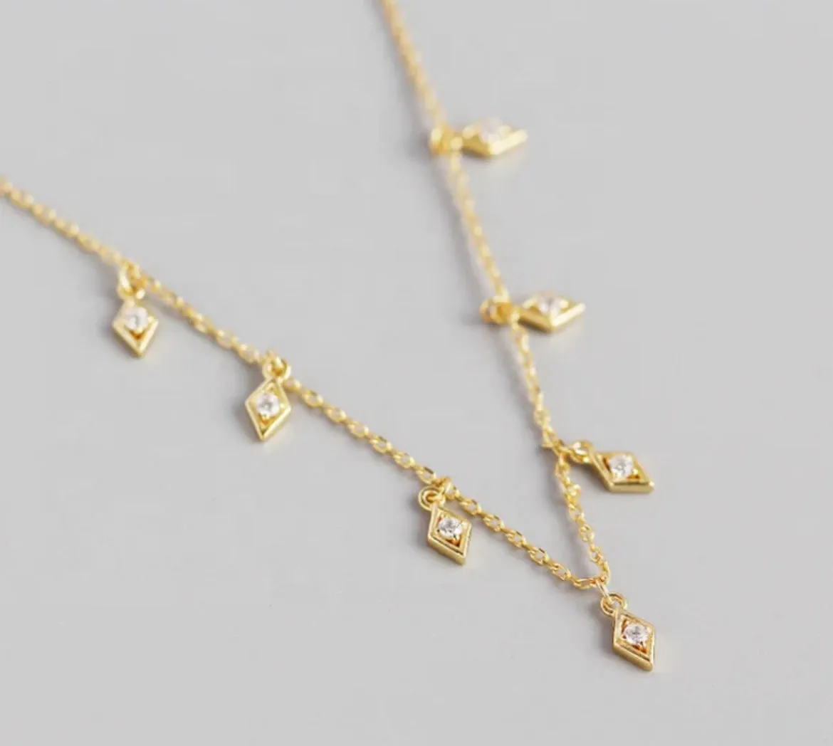 Boho & Mala 18k Gold Plated Pendant Necklace