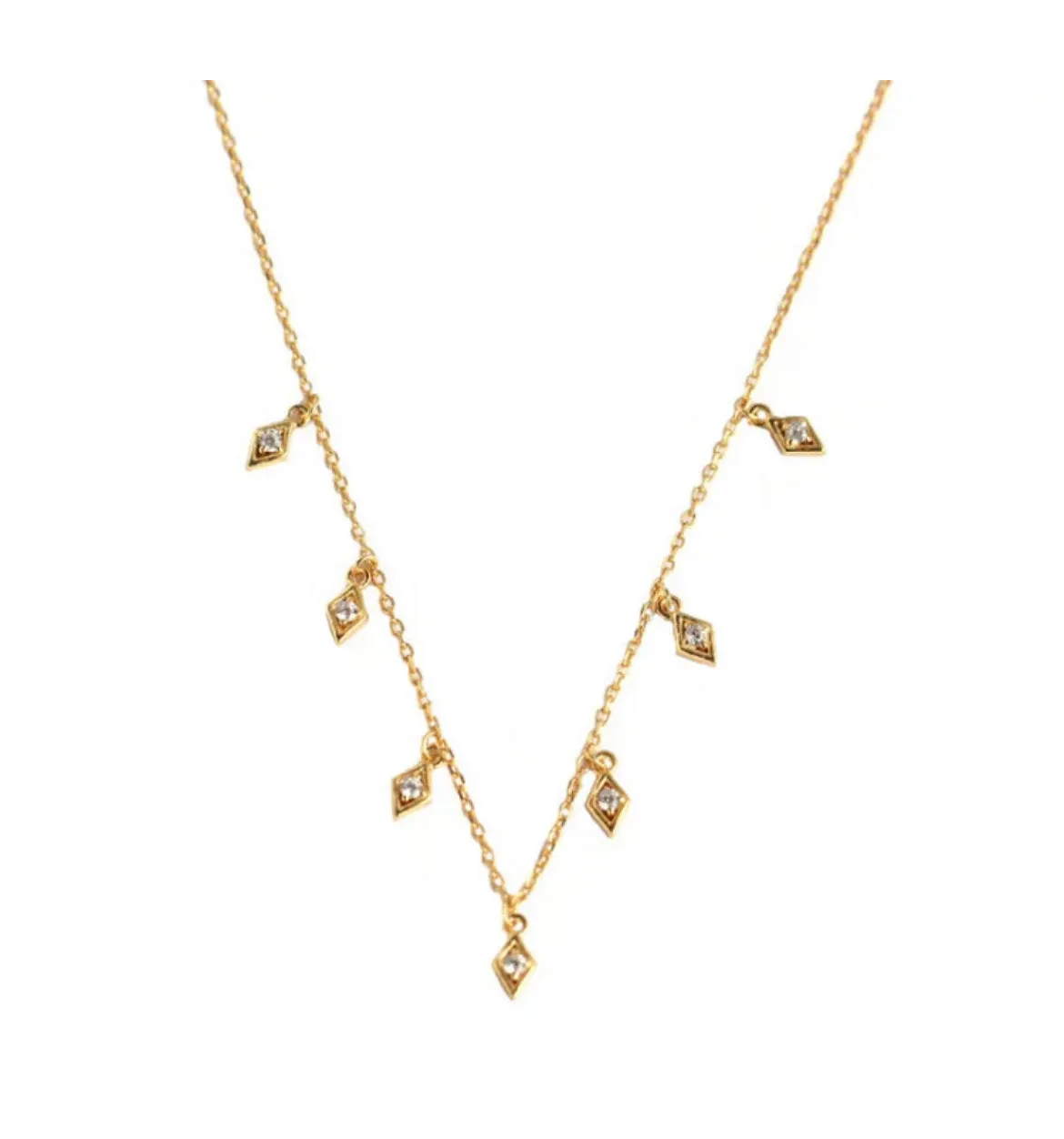 Boho & Mala 18k Gold Plated Pendant Necklace
