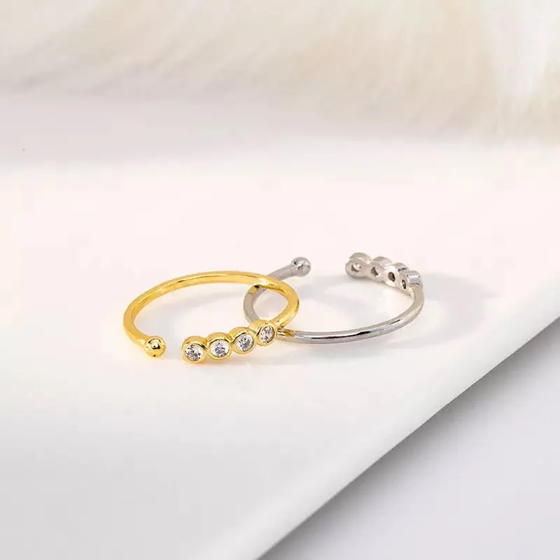Boho & Mala 18k Gold Ring (adjustable) R1034