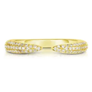 Boho & Mala 18k Gold Ring Sterling Silver (adjustable)