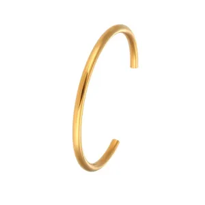 Boho & Mala Gold Plated Stainless Steel Cuff Bracelet