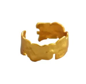 Boho & Mala Gold Ring (adjustable)