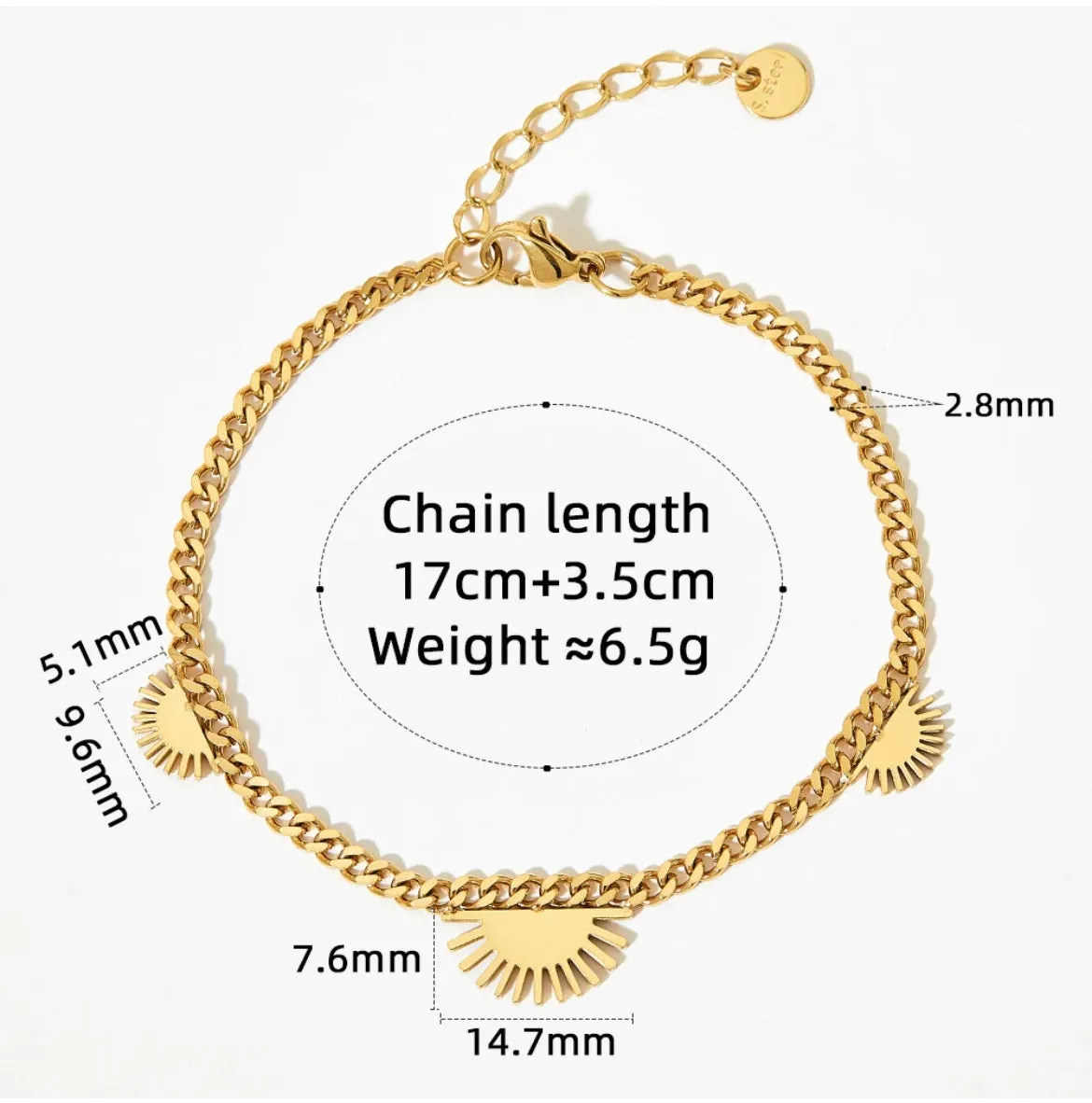 Boho & Mala Stainless Steel Bracelet