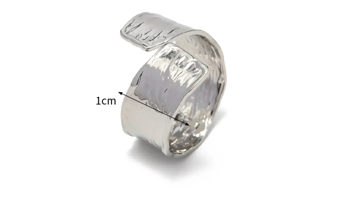 Boho & Mala Stainless Steel Ring (adjustable)
