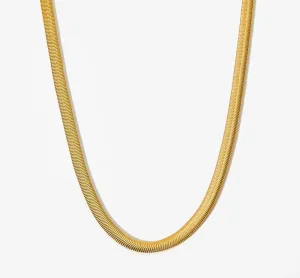 Boho & Mala Stainless Steel/18k Gold Plated Pendant Necklace