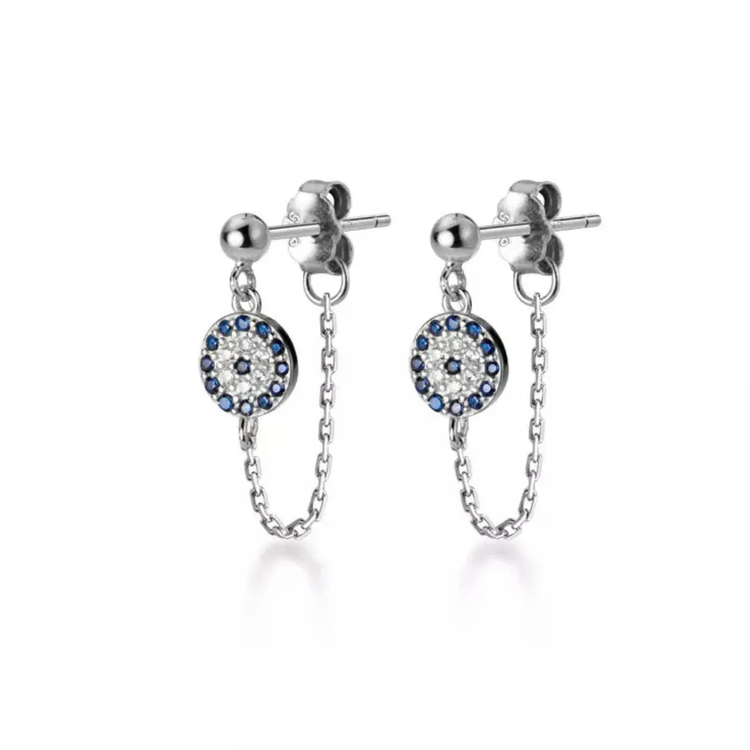 Boho & Mala Sterling Silver Stud Earrings DE100028