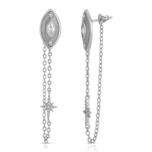 Boho & Mala Sterling Silver Stud Earrings