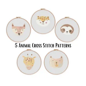 Boho Animal Bundle Patterns