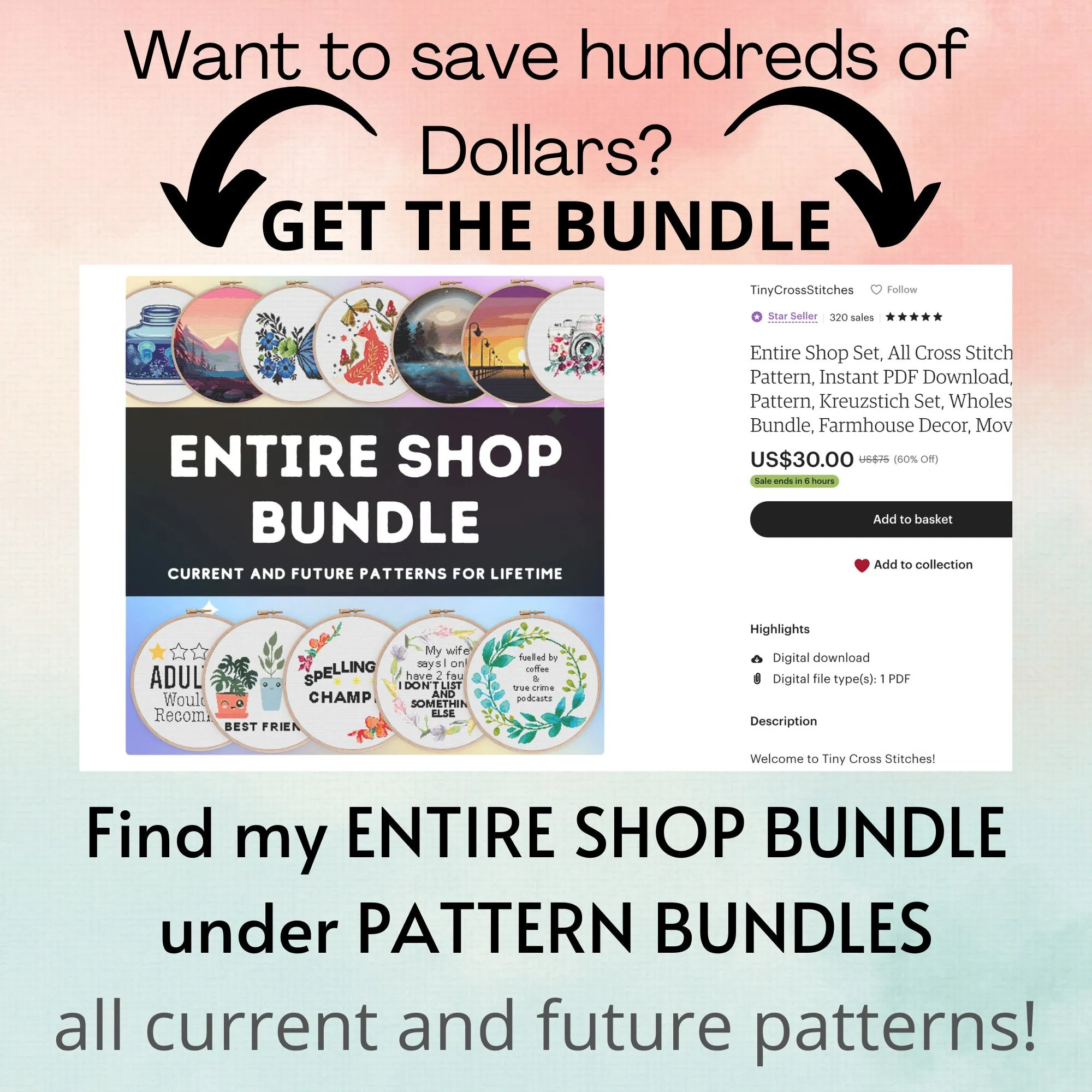 Boho Animal Bundle Patterns