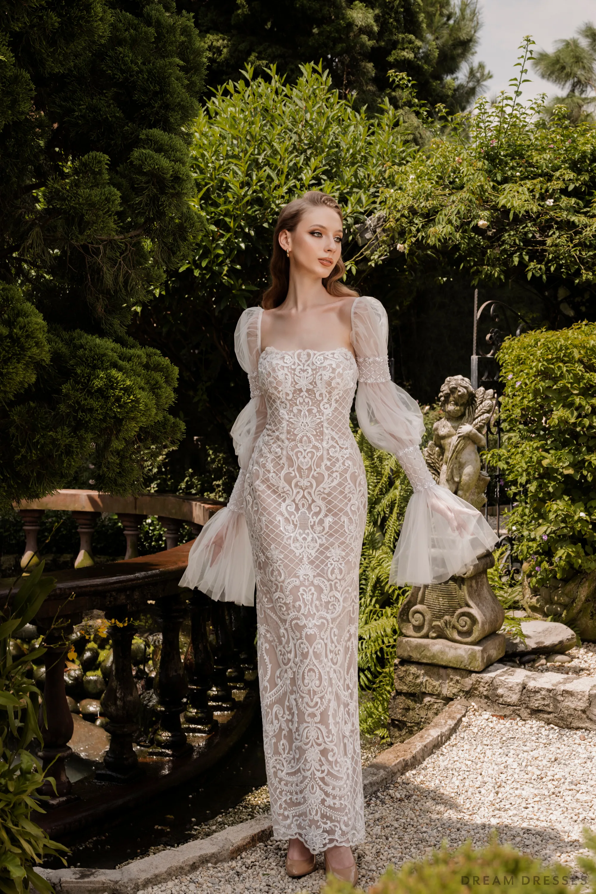Boho Detachable Sleeves for Wedding Dress (#ADELINA)