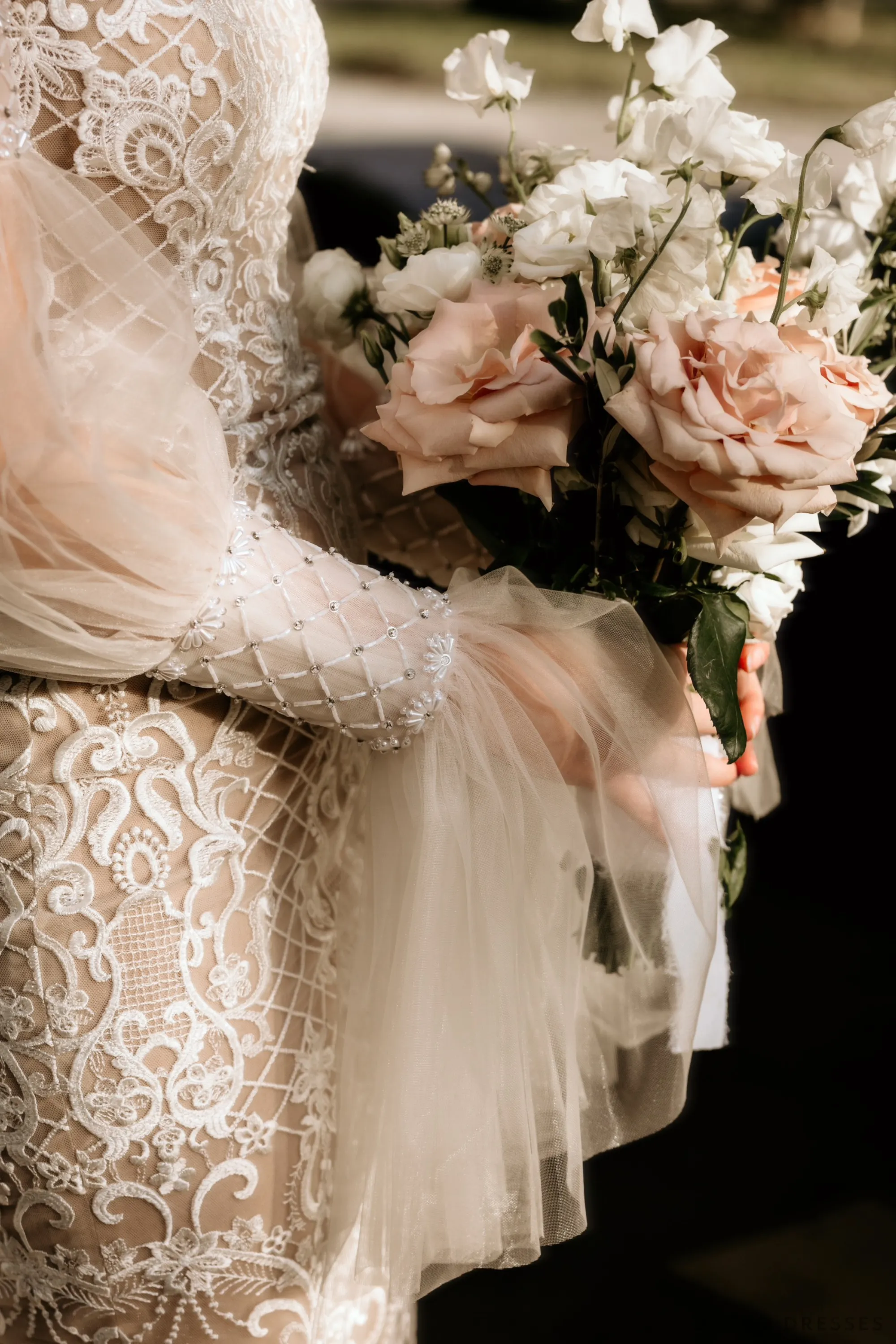 Boho Detachable Sleeves for Wedding Dress (#ADELINA)