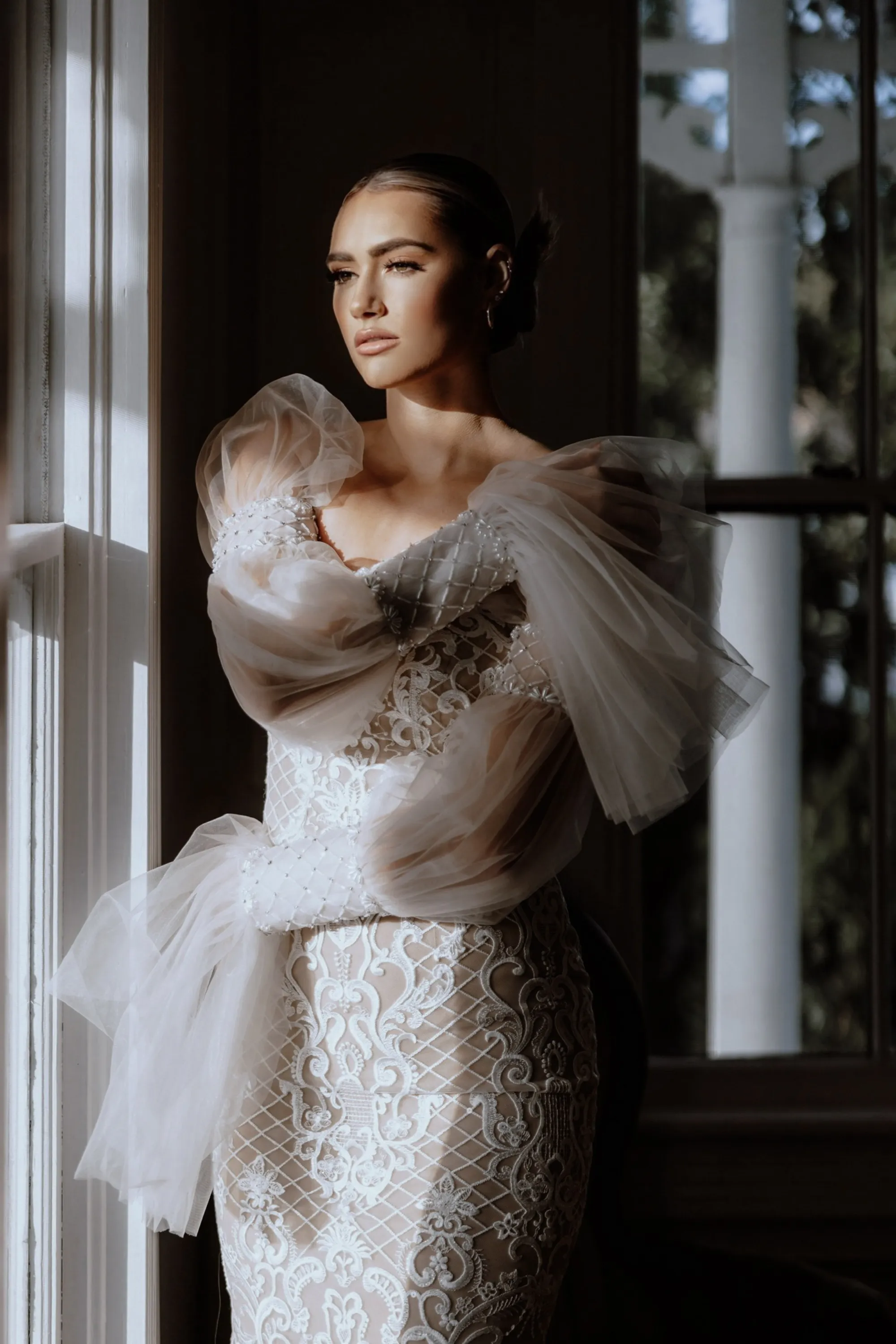 Boho Detachable Sleeves for Wedding Dress (#ADELINA)