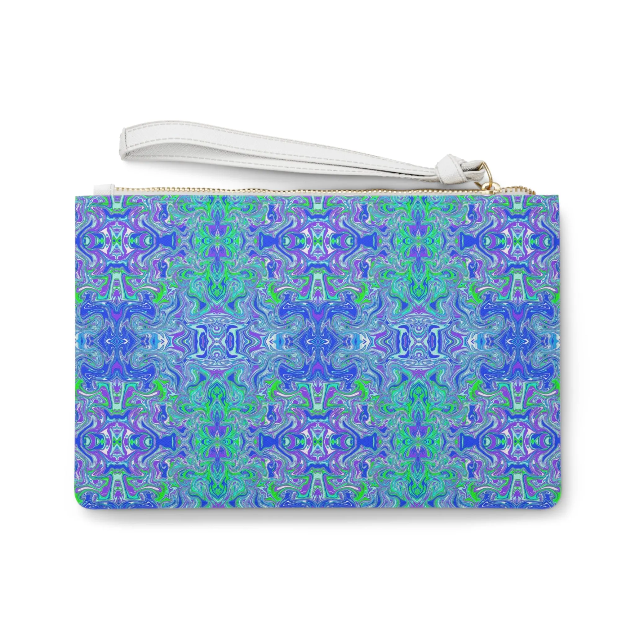 Boho Lavender Garden Clutch Bag