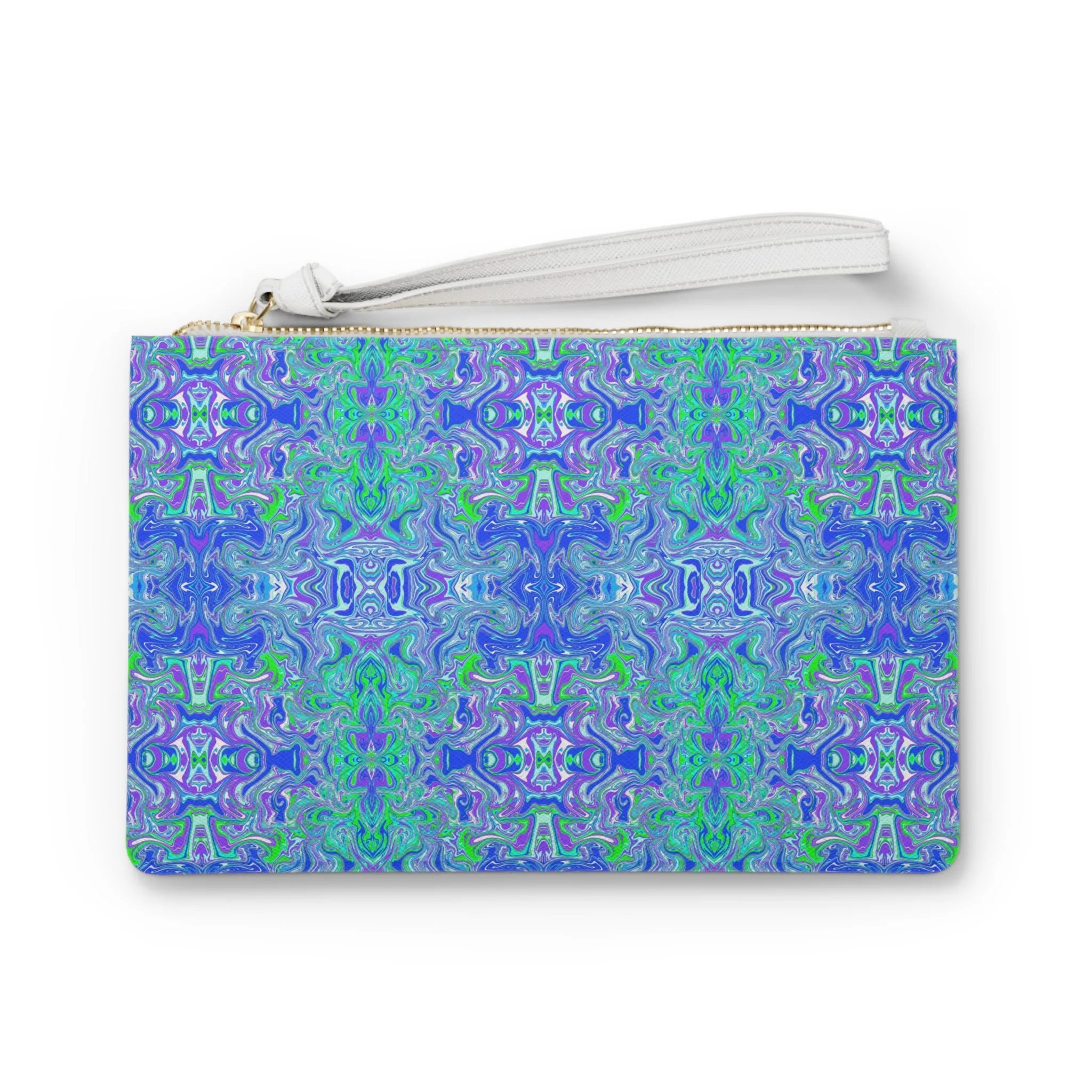 Boho Lavender Garden Clutch Bag