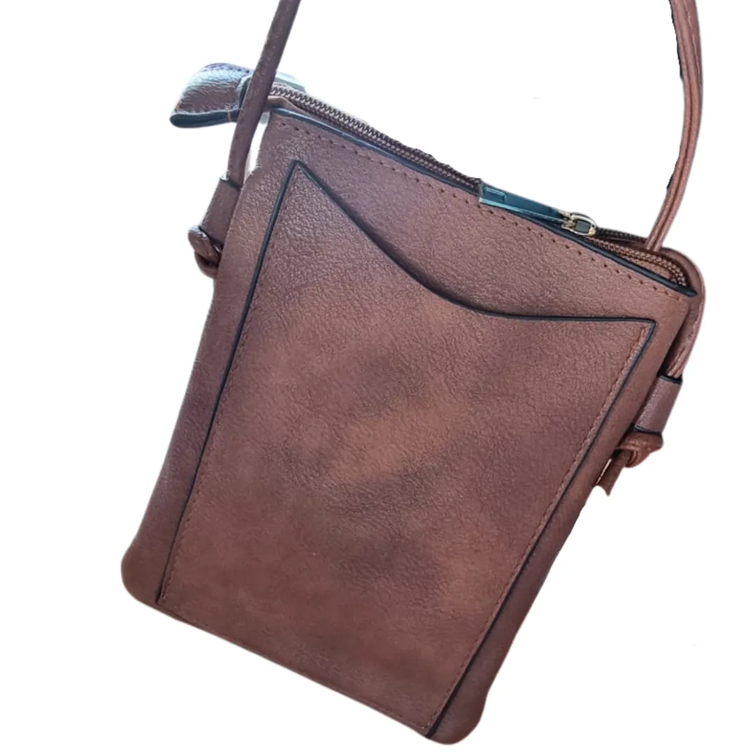 Boho Sling Bag - Caramel