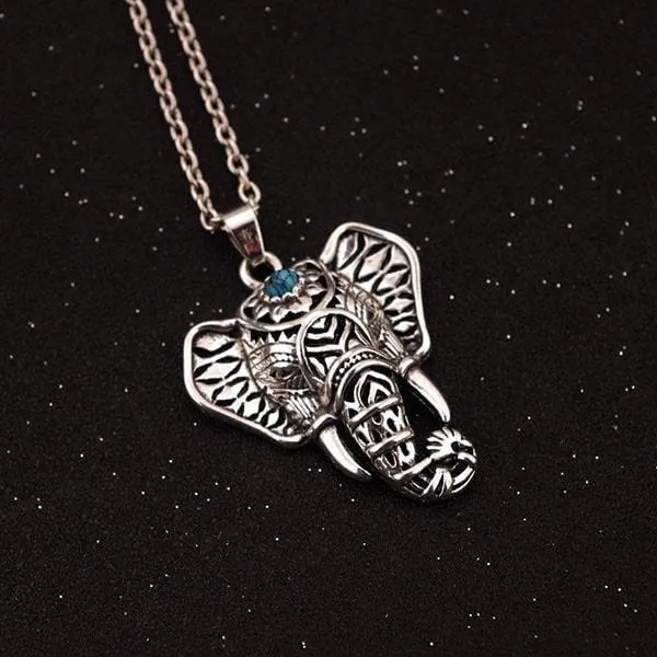 Boho Turquoise Elephant Pendant and Anklet Promo