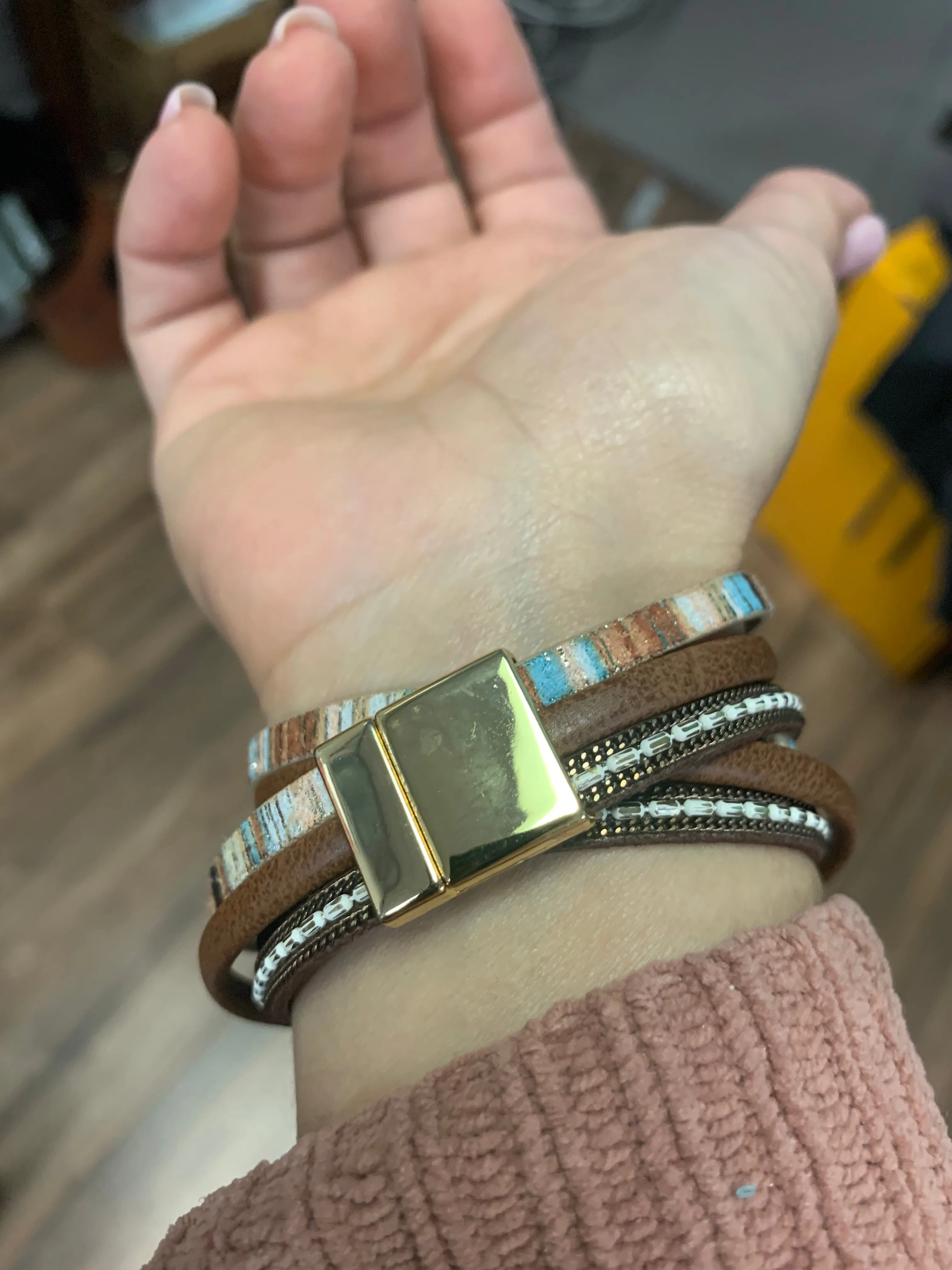Boho Wrap Magnetic Bracelet