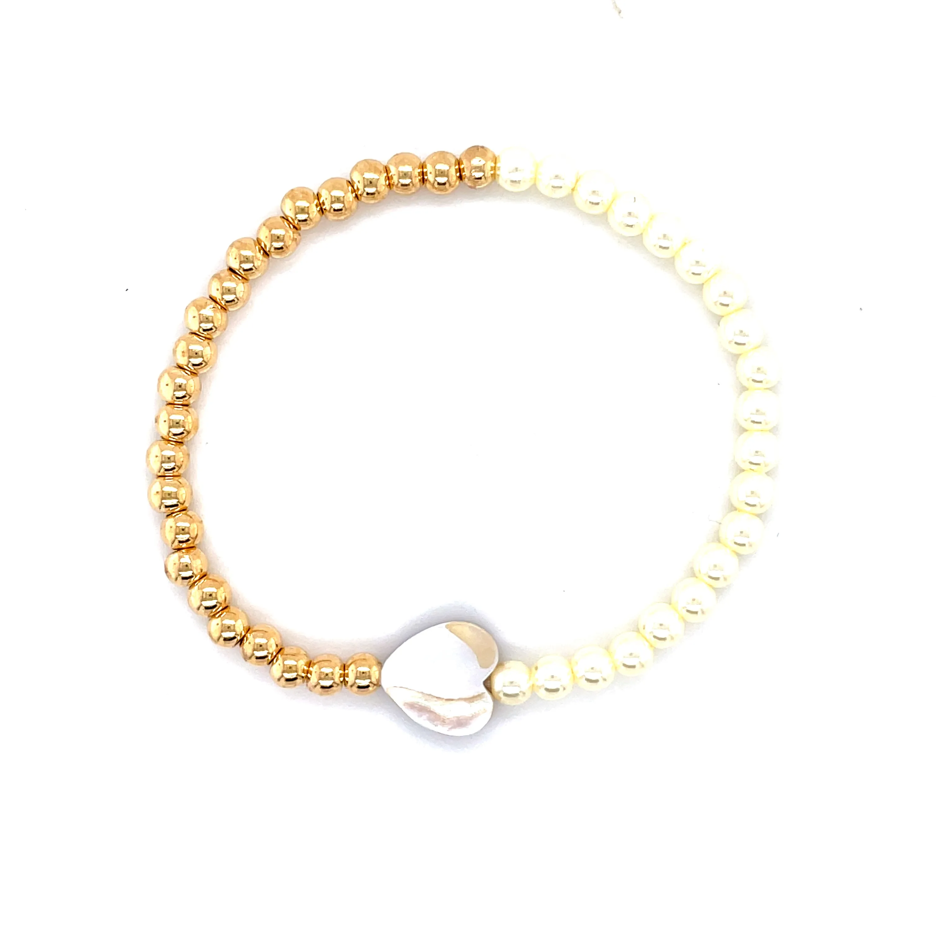 Bolle Heart & Pearl Bracelet - 70548