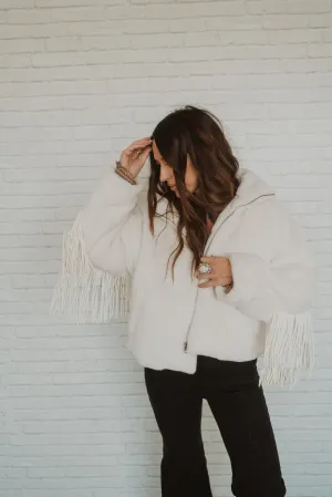 Bonella Fringe Jacket - FINAL SALE