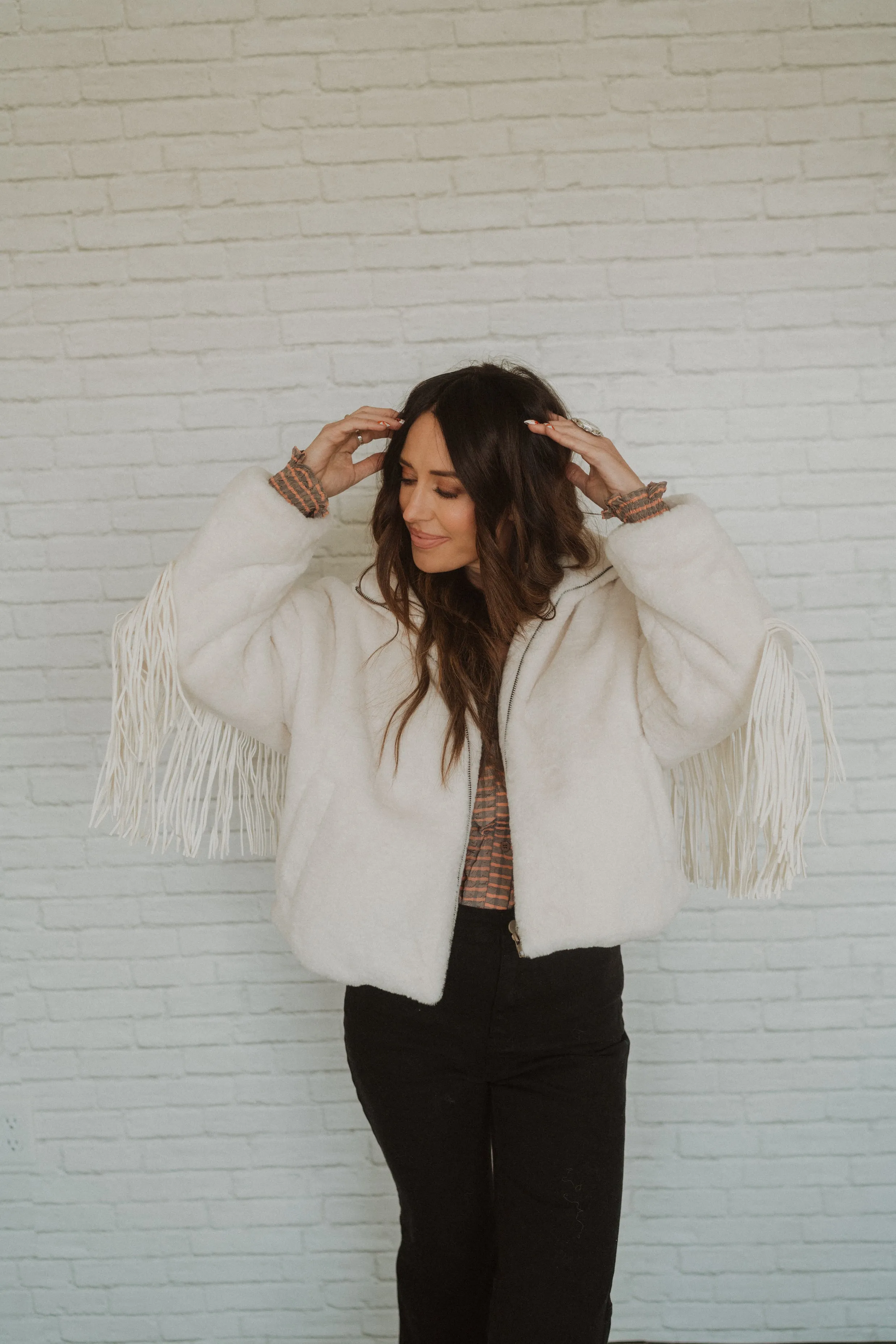 Bonella Fringe Jacket - FINAL SALE