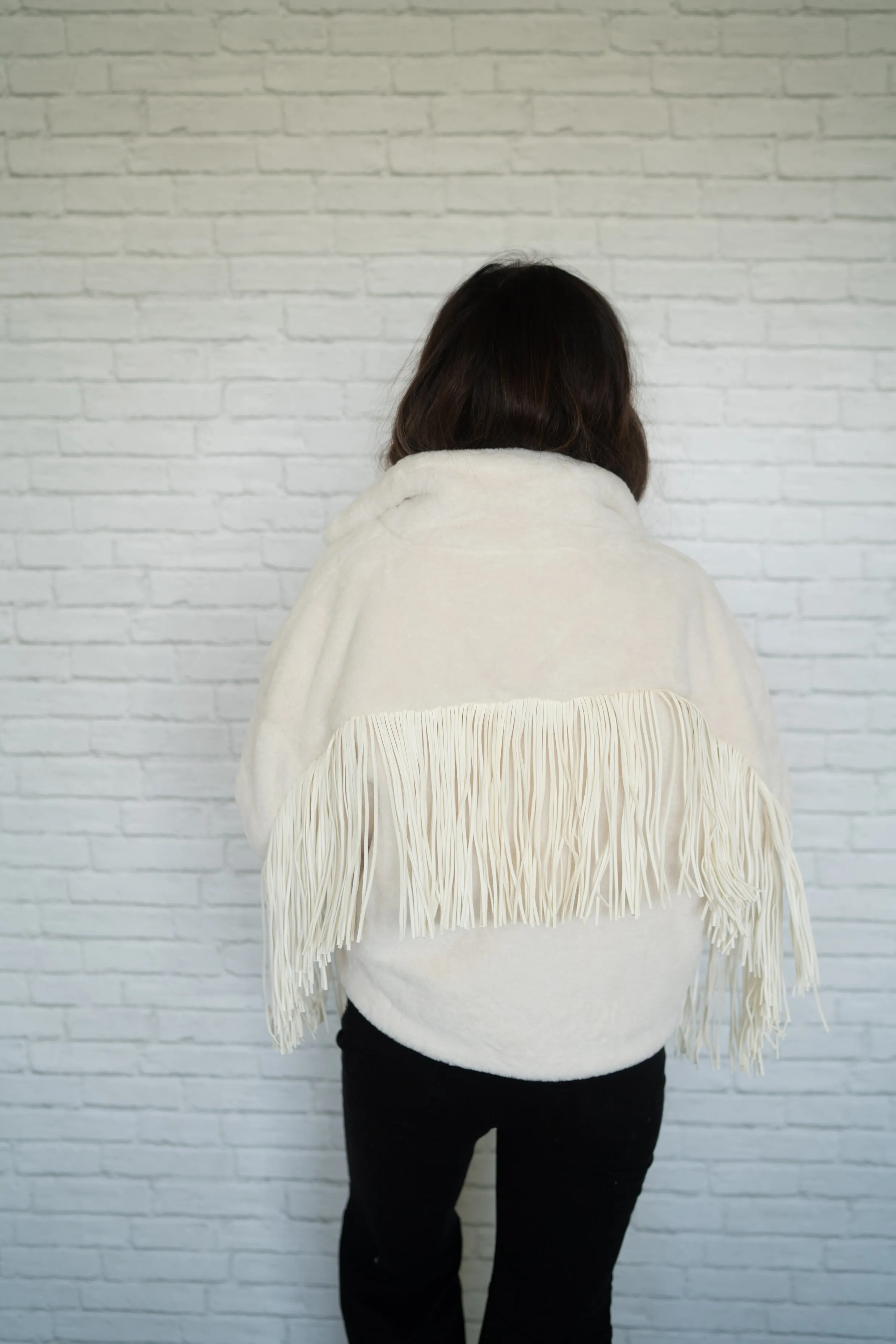 Bonella Fringe Jacket - FINAL SALE