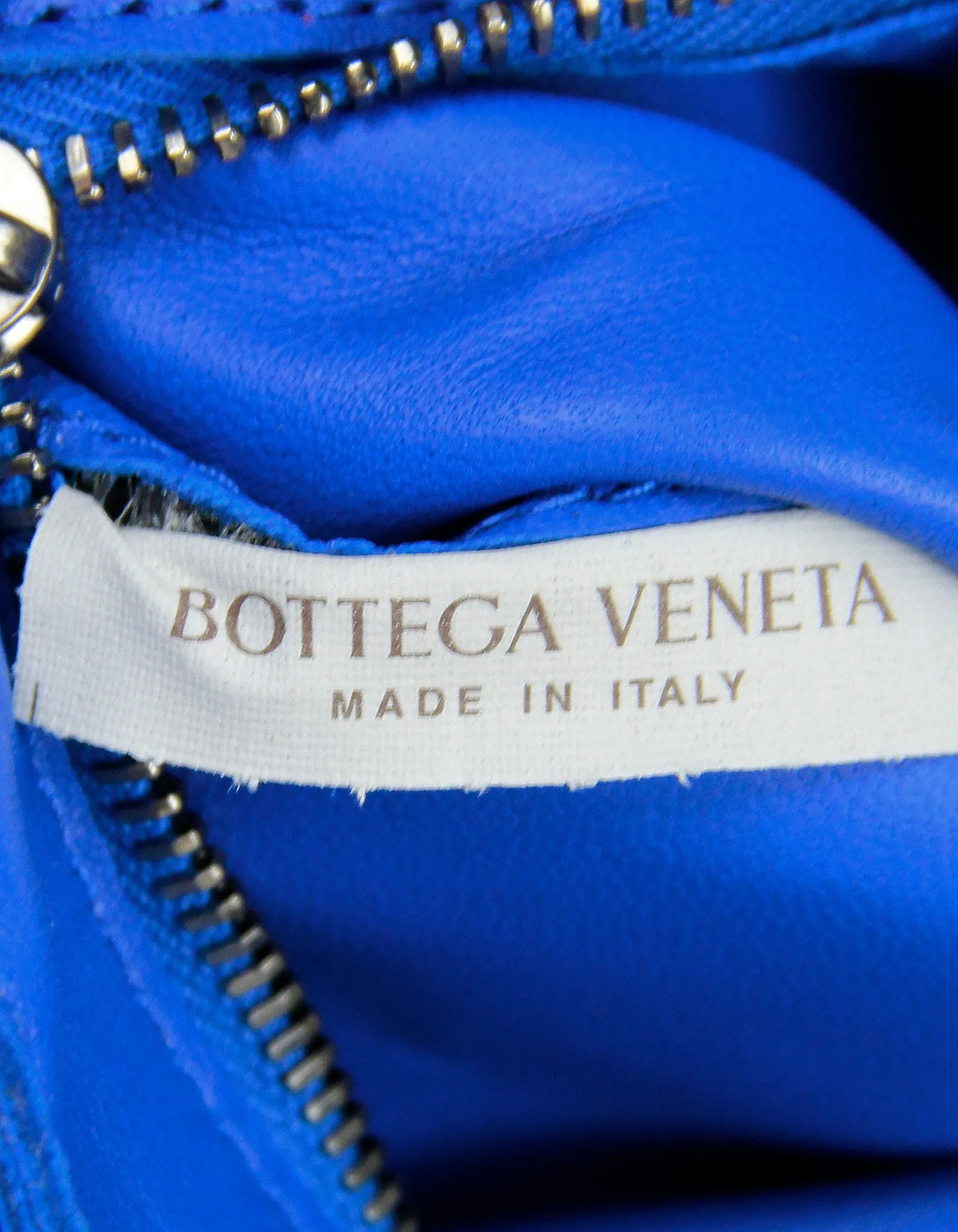 Bottega Veneta Cobalt Blue Maxi Intrecciato Cassette Crossbody Bag